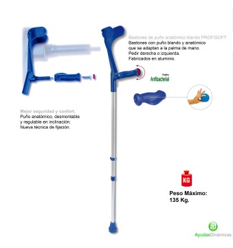 MULETA CON PUÑO ANATOMICO BLANDO