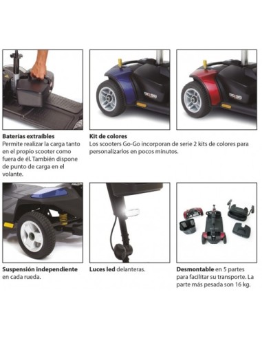 SCOOTER CON SUSPENSION GOGO-LX