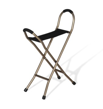 BASTÓN CON ASIENTO 4 PATAS