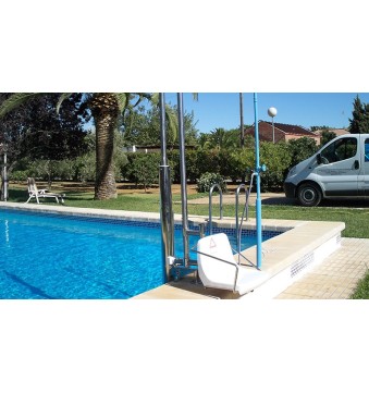 GRÚA DE PISCINA TURIA